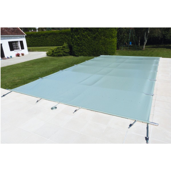 Couverture à barres pour piscine rectangulaire 8 x 4m