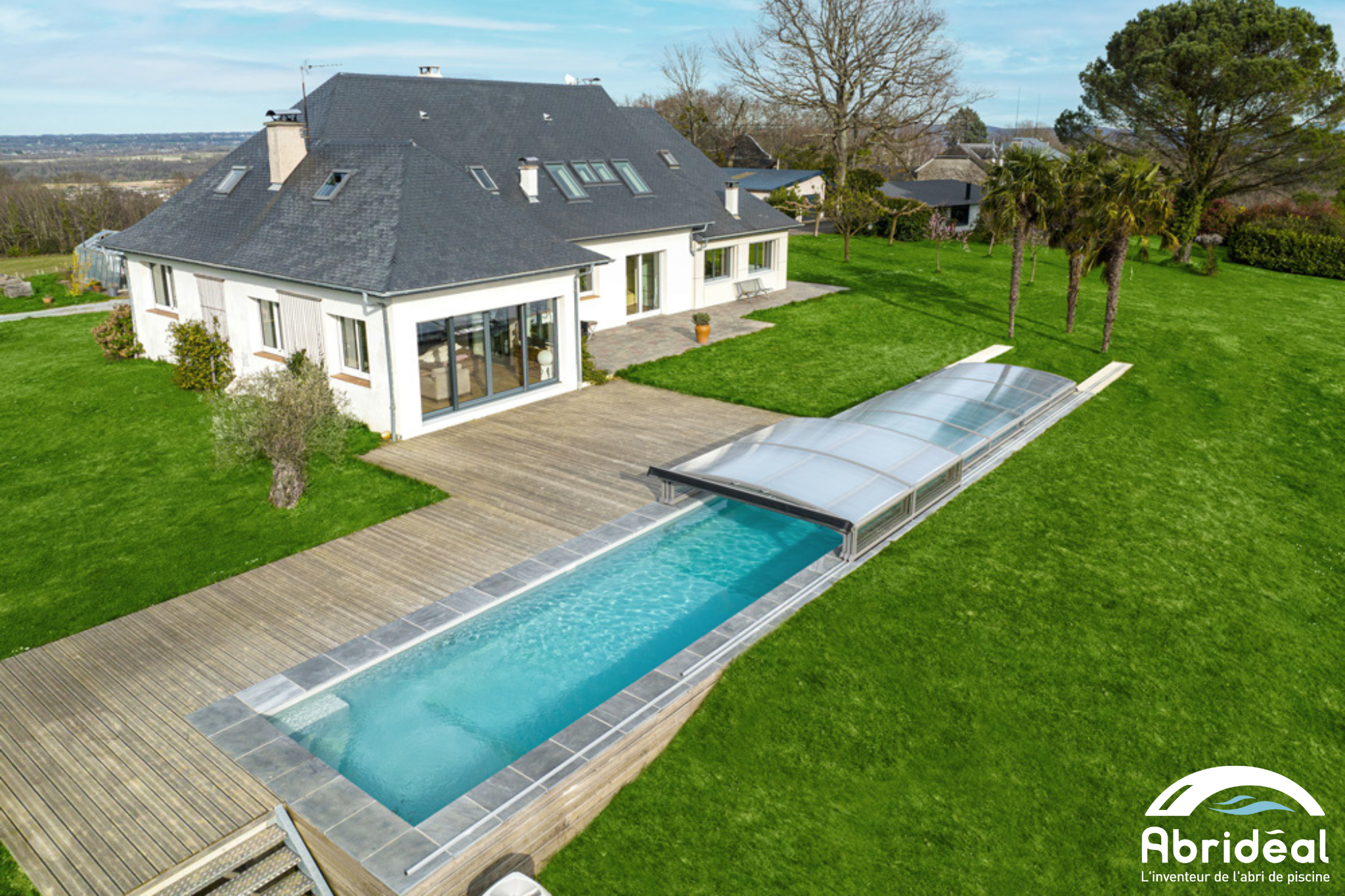 stretto couloir de nage