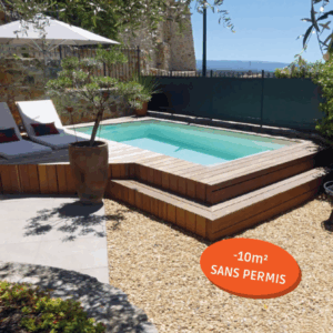 piscine coque mini -10m² Label Piscines