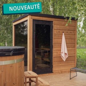 sauna finlandais extérieur