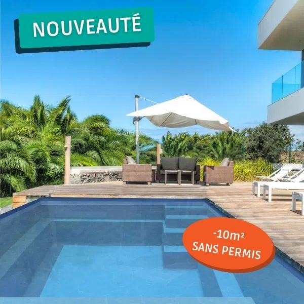 piscine coque 10m2 label piscine capri 44