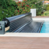 volet piscine hors sol aquamaster option power roll label piscines