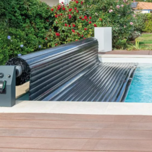 volet piscine hors sol aquamaster option power roll label piscines