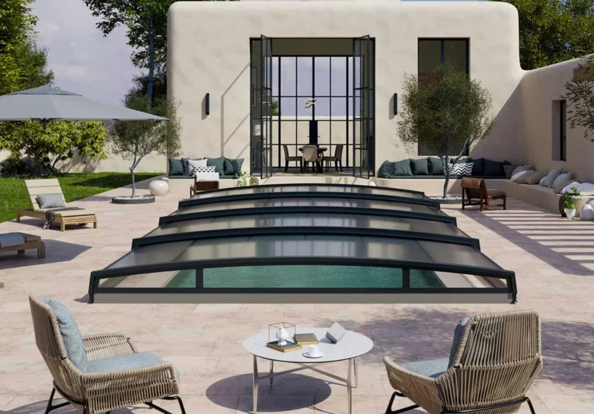 abri de piscines master bas 3.0 aquamaster label piscines